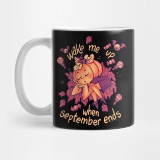 Sleepy Pumpkin Mug